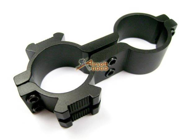1" ring weaver picatinny 20mm rail barrel mount scope laser Flashlight Torch