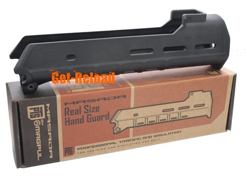 MAGPUL PTS Masada Real Size Polymer Hand Guard (Black)