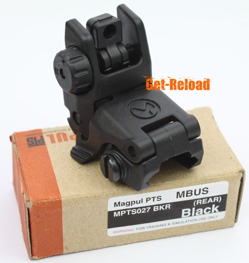 Magpul MBUS Flip-Up Rear Sight Set MPT027BKR