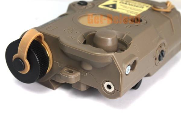 PRO&T AN/PEQ-15 Green Dot Laser & LED Flashlight Tan - Image 3