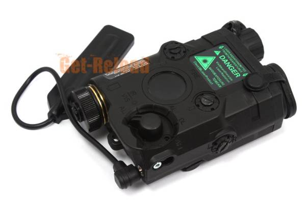 PRO&T AN/PEQ-15 Red Dot Laser & LED Flashlight Black - Image 5