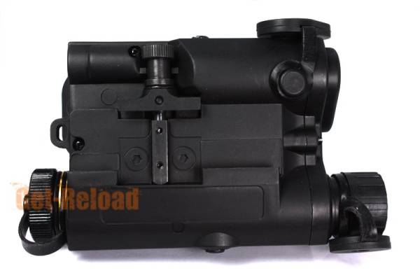 PRO&T AN/PEQ-15 Red Dot Laser & LED Flashlight Black - Image 3