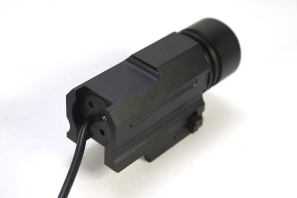 Tactical Flashlight for 20mm Weaver Picatinny Rail - Image 2