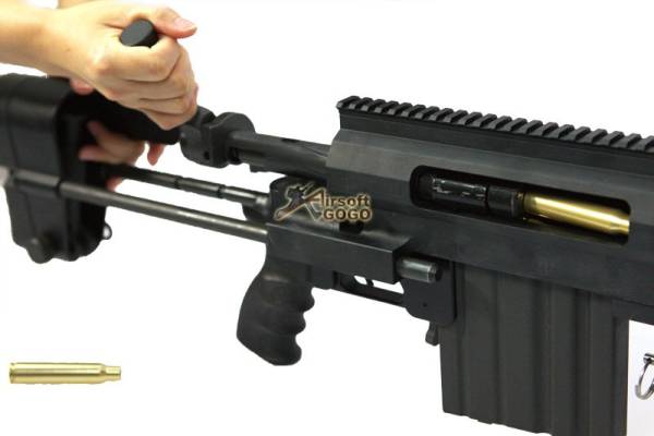 Socom Gear M200 Cheytac Intervention Gas Sniper Rifle (Black) - Image 8