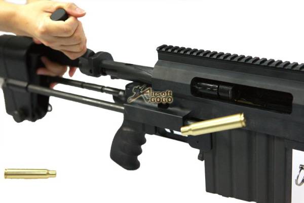 Socom Gear M200 Cheytac Intervention Gas Sniper Rifle (Black) - Image 9