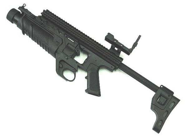 Airsoft EGLM 40mm SCAR Stand Alone Grenade Launcher Black - Image 2