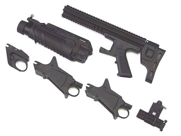 Airsoft EGLM 40mm SCAR Stand Alone Grenade Launcher Black - Image 5