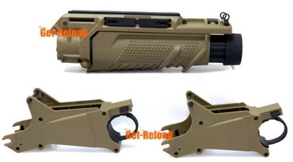 Seal H-05 Grenade Launcher For SCAR MK 16 & MK 17 (TAN) - Image 7