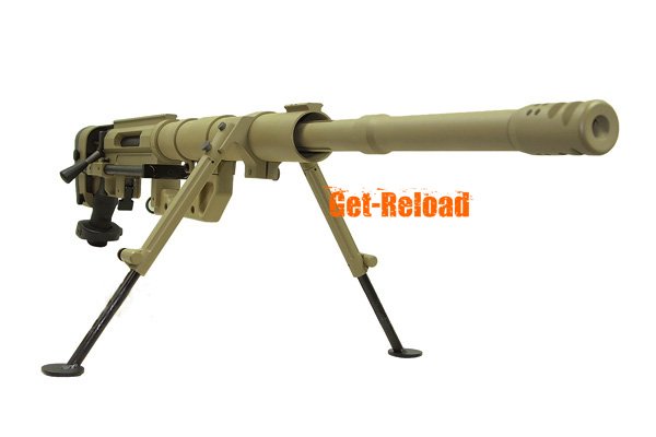 Beta Project Full Metal M200 Sniper Rifle (Air Cocking / Tan)
