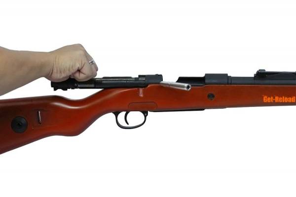 D-BOYS Kar98k WOOD Gas Power Shell-Ejecting Sniper - Image 2