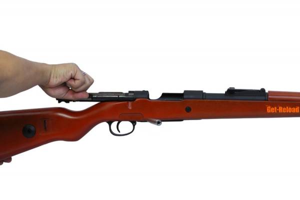 D-BOYS Kar98k WOOD Gas Power Shell-Ejecting Sniper - Image 3