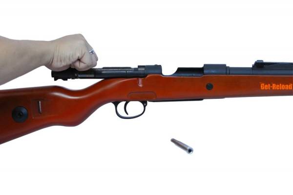 D-BOYS Kar98k WOOD Gas Power Shell-Ejecting Sniper - Image 4