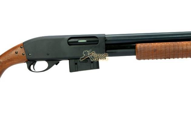 SY 8870 Full metal shotgun CQB Ver. without Stock(wood color)