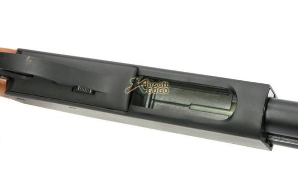 SY 8870 Full metal shotgun CQB Ver. without Stock(wood color) - Image 3