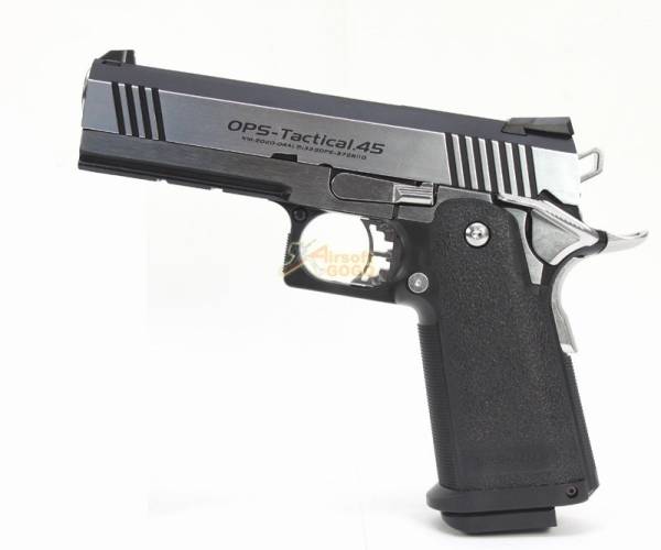 Tokyo Marui HI-CAPA 4.3 Dual Stainless Custom GBB Pistol