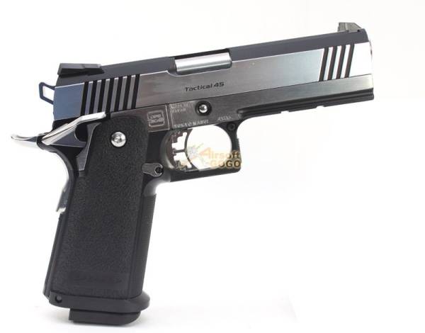 Tokyo Marui HI-CAPA 4.3 Dual Stainless Custom GBB Pistol - Image 8
