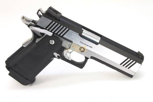Tokyo Marui HI-CAPA 4.3 Dual Stainless Custom GBB Pistol - Image 7