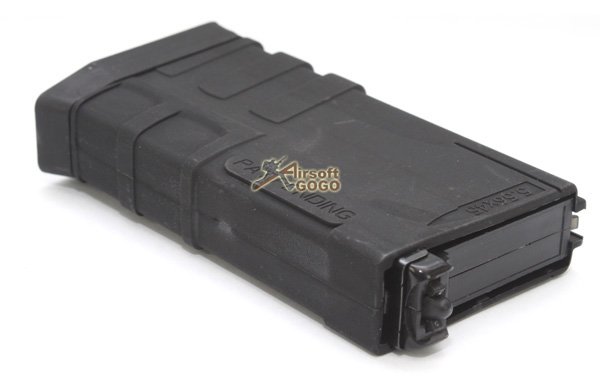 Vanaras M4 PTW polymer short magazine (Black - 20/40/60 rds)