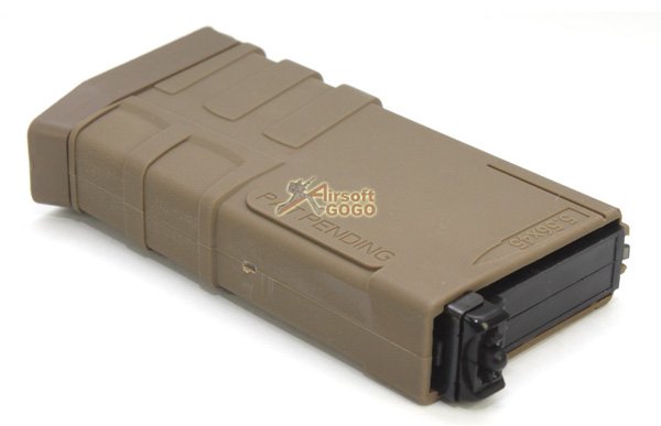 Vanaras M4 PTW polymer short magazine (Tan - 20/40/60 rds.)