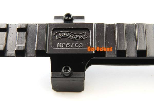 Milspec MP5/G3 Metal Weaver 20mm Scope Mount Base - Image 4