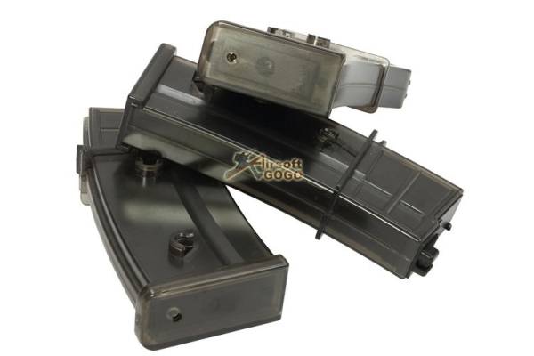 WE Open-bolt system H&K G36C Gas Backblow 32rds (6pcs) - Image 3