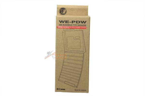 WE Open Bolt 30rds magazine for PDW GBB Series - Image 2