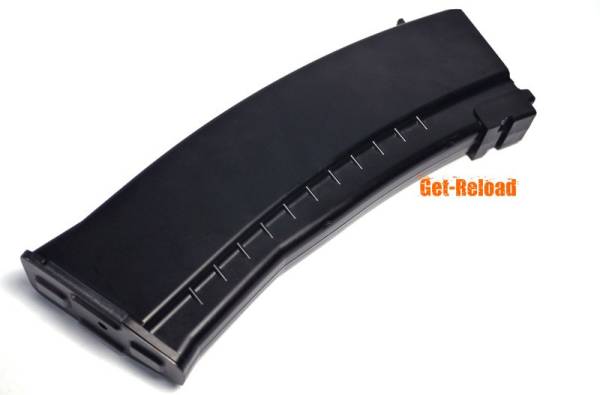WE Open-bolt system AK Gas Backblow 32rds mag (BK) - Image 2