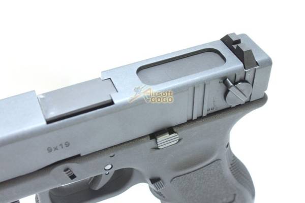 WE Metal Slide Hard Kick G18C GBB Pistol with Compensator - Image 10