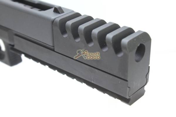 WE Metal Slide Hard Kick G18C GBB Pistol with Compensator - Image 9