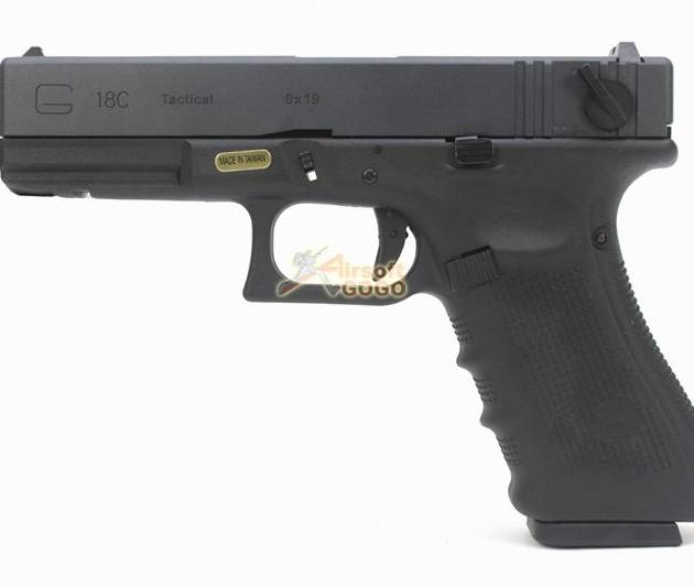 WE Metal Slide Hard Kick G18C GEN4 GBB Pistol