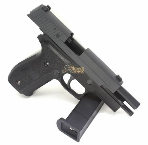 WE Full Metal Tactical F226 Rail Gas Blow Back (SIG P226) - Image 2