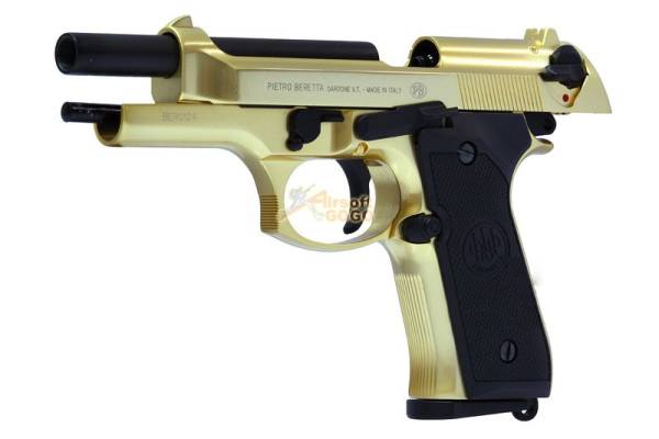 WE M92 Full Metal GBB Pistol (24K Gold, Beretta)