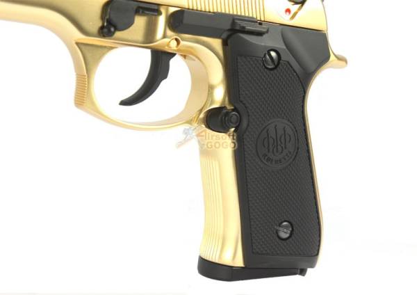 WE M92 Full Metal GBB Pistol (24K Gold, Beretta) - Image 6