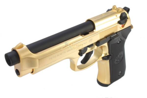 WE M92 Full Metal GBB Pistol (24K Gold, Beretta) - Image 7