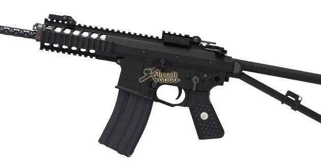 WE KAC PDW Open Bolt Gas Blowback Rifle (Black / Long)