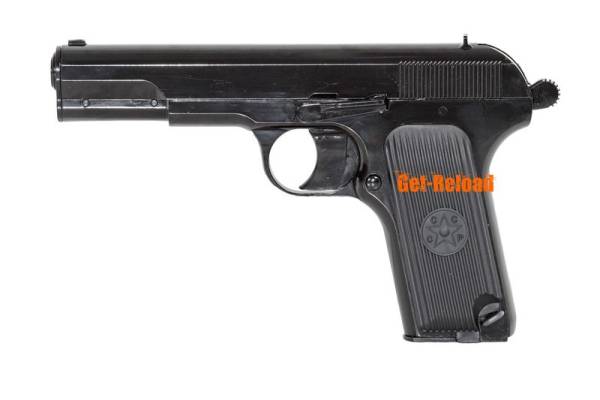 WG Full Metal Co2 Gas Blowback TT-33 Black