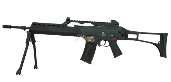 WE Open-bolt system G39E Gas Blowback rifle w/ bipod