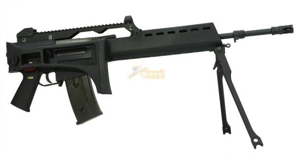 WE Open-bolt system G39E Gas Blowback rifle w/ bipod - Image 12