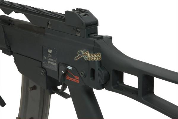 WE Open-bolt system G39E Gas Blowback rifle w/ bipod - Image 5
