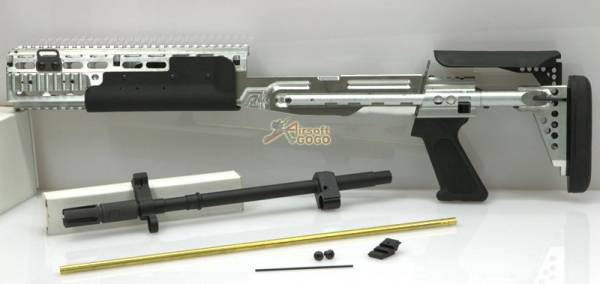 WE M14 EBR Silver Kit for WE Full Metal M14 Gas Blowback rifle