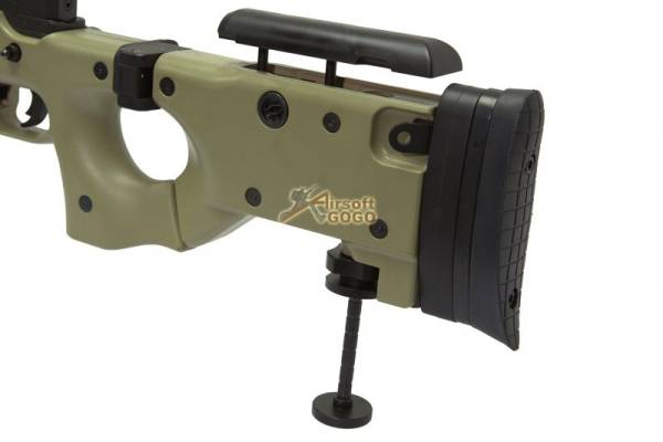 WELL G96D AW .338 Sniper Rifle with Scope and Bipod (MB08D, Tan) - Image 8