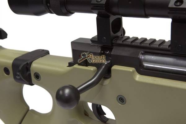 WELL G96D AW .338 Sniper Rifle with Scope and Bipod (MB08D, Tan) - Image 6