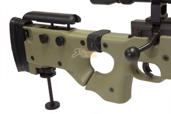 WELL G96D AW .338 Sniper Rifle with Scope and Bipod (MB08D, Tan) - Image 3