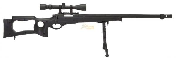 Well Bolt Action Spring Sniper Rifle full set (MB10D BK) - Image 5