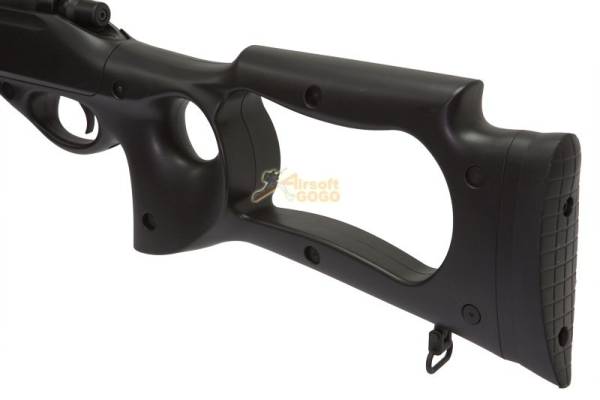 Well Bolt Action Spring Sniper Rifle full set (MB10D BK) - Image 6