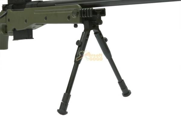 WELL Warrior L96 Bolt Sniper Rifle w/ Bipod & Scope (G96 OD) - Image 9