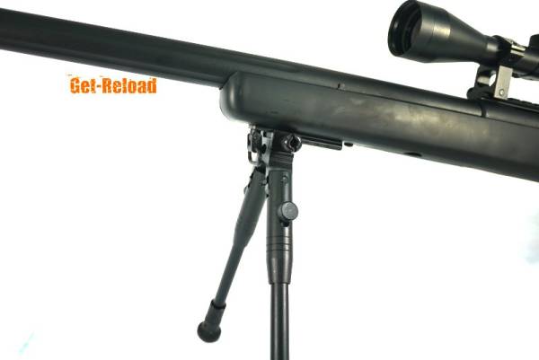 WELL VSR-10 Fluted Barrel with Scope and Bipod (MB07D, Black) - Image 5
