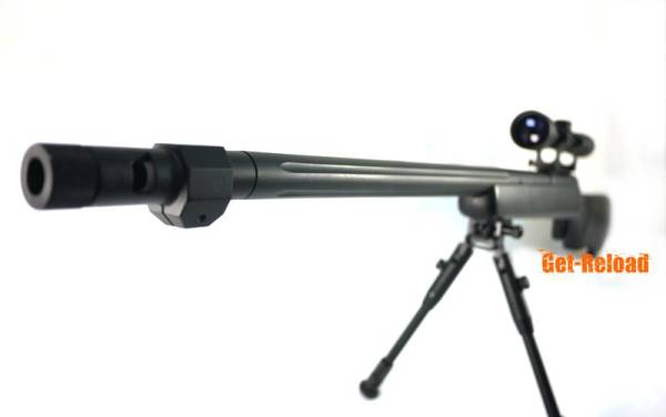 WELL VSR-10 Fluted Barrel with Scope and Bipod (MB07D, Black) - Image 6