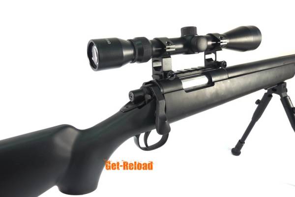 WELL VSR-10 Fluted Barrel with Scope and Bipod (MB07D, Black) - Image 3