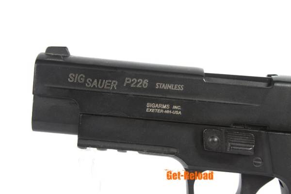 A.C.M. full metal P226 gbb pistol (Black - 9226) - Image 2